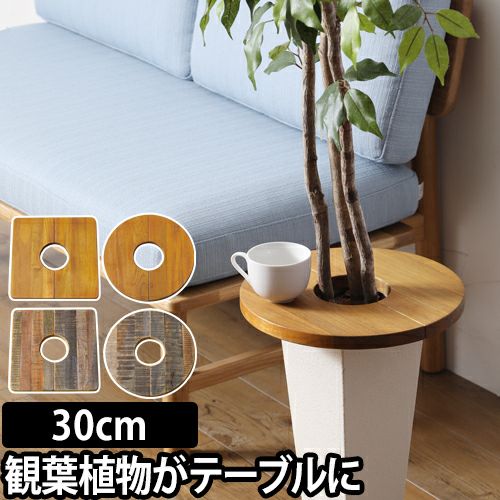 サイド テーブル 観葉植物 ナチュラル サイドテーブル 天然木 の人気