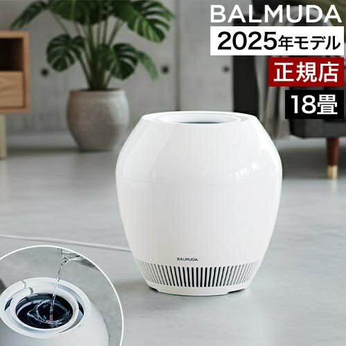 2025 最新モデル バルミューダ レイン 加湿器 大容量 ホワイト BALMUDA