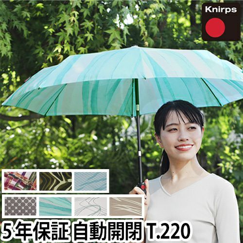 クニルプス 折りたたみ傘 自動開閉 T.220 限定モデル 折り畳み傘
