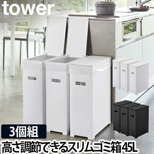 山崎実業 分別ゴミ箱 ゴミ箱 蓋付きゴミ箱 ダストボックス トラッシュ