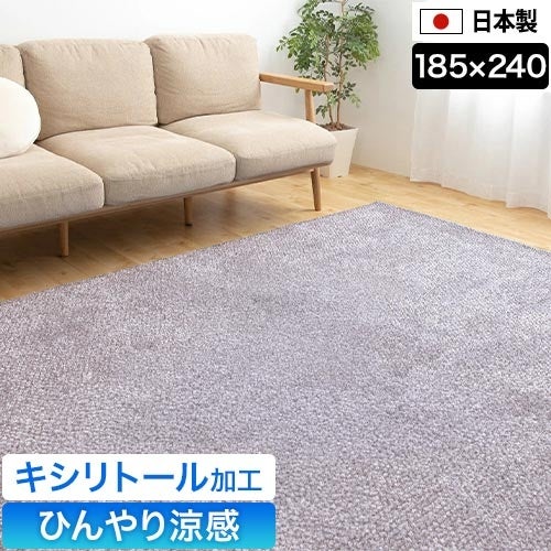 ナイスデイ マイナス2℃ 日本製 さらっとひんやり涼感ラグ L 185×240cm